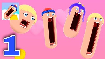 Hopping Heads: Scream & Shout  -  Part 1 levels 1 to 11  Gameplay Walkthrough  LILU (iOS & Android)