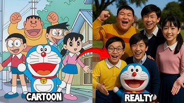 “Doraemon Characters in Real Life | Ultra Realistic Transformation”