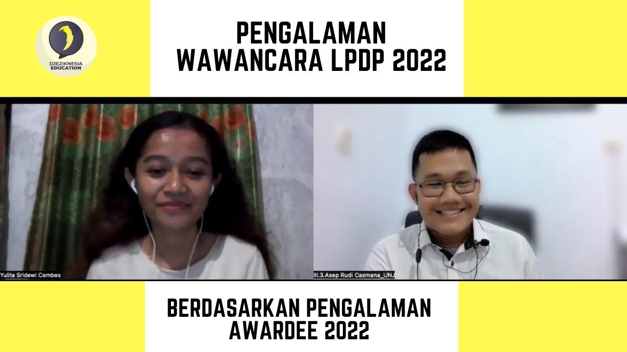 Eksklusif: PERTANYAAN DAN JAWABAN WAWANCARA LPDP LUAR NEGERI JALUR