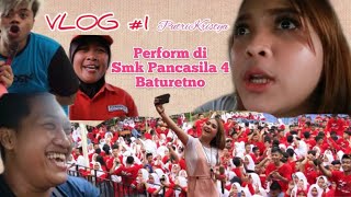PVLOG #1 Putri Kristya Perform di SMK Pancasila 4 Baturetno Bareng KMB Gedrug Sragen