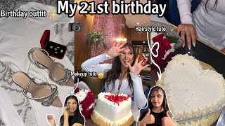 My birthday party with my besties♥|tuto makeup,hairstyle tuto✨|‍❤‍احسن عشية مع صحاباتي