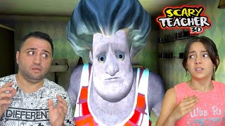 Scary Teacher 3D Deli̇ Öğretmeni̇n Gi̇zli̇ Odasi Heykel Oldu