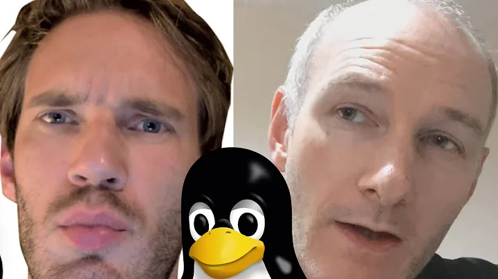 I want to talk about PewDiePie using linux.
