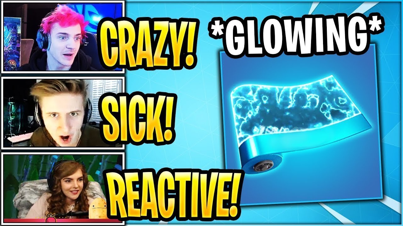 Streamers React to Reactive Glowing Weapon Wrap!