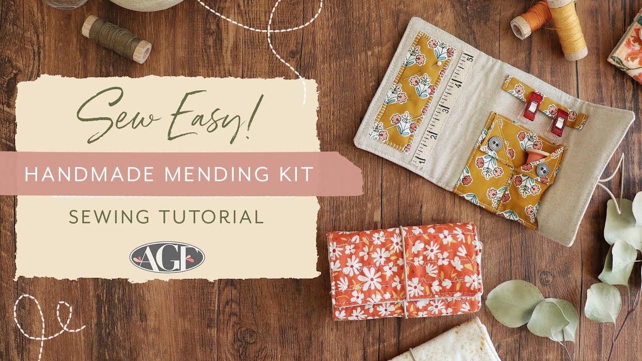 Sewing Kit Sewing Pattern and Fabric Kit Everything You Need to Make These  Charming Mini Sewing Accessories 