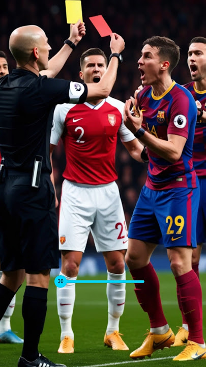 The strangest red card in football⚽😲#shorts