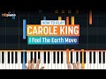 How to Play "I Feel the Earth Move" by Carole King | HDpiano (Part 1) Piano Tutorial