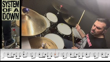 System Of A Down - ATWA drum cover + Score  PatBatDrum