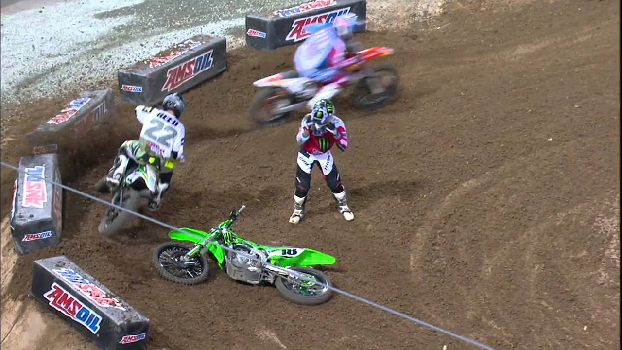Race Day LIVE - 2015 San Diego Round 6 - 450SX Highlights