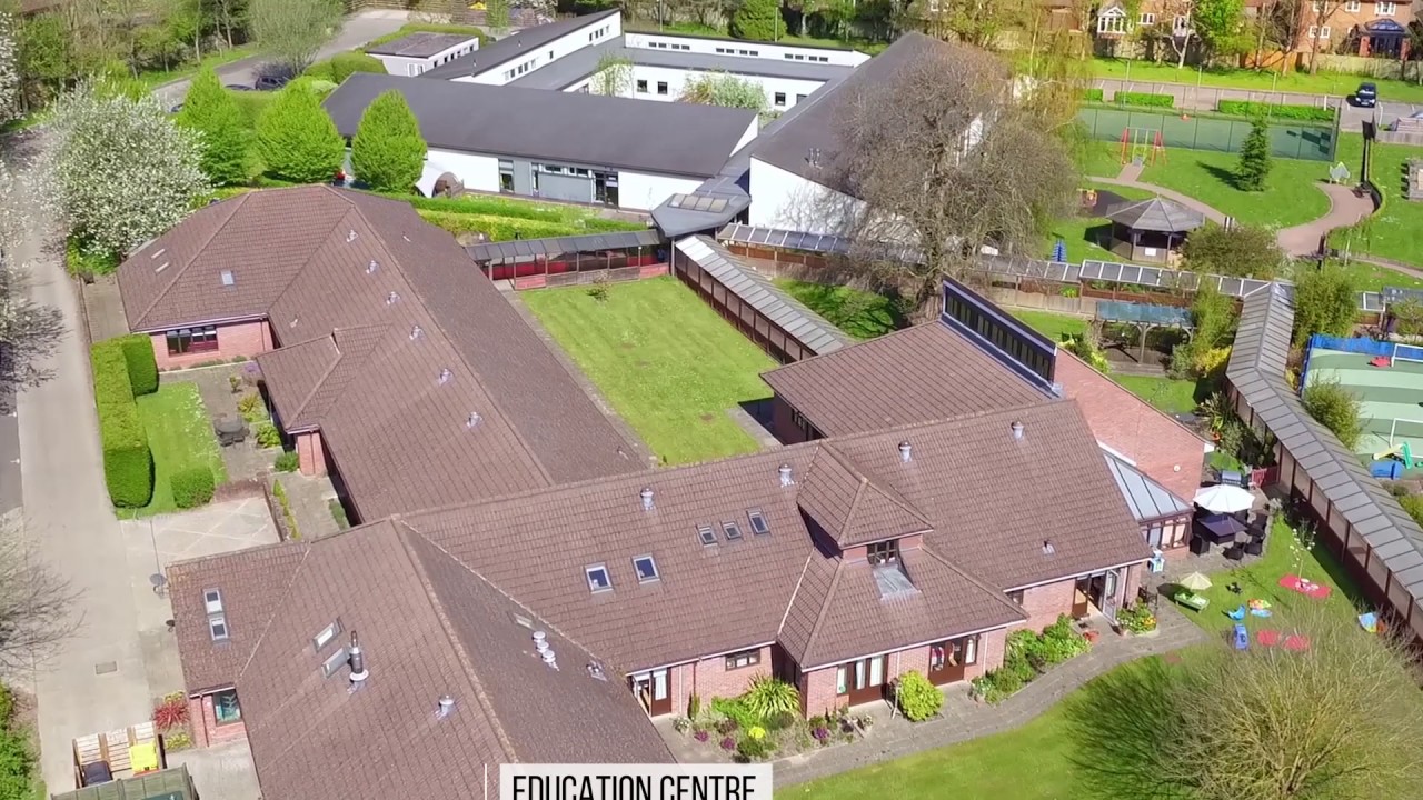 Drone video example with labels and overlays the childrens trust