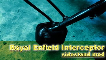 Royal Enfield Interceptor 650 Sidestand Mod