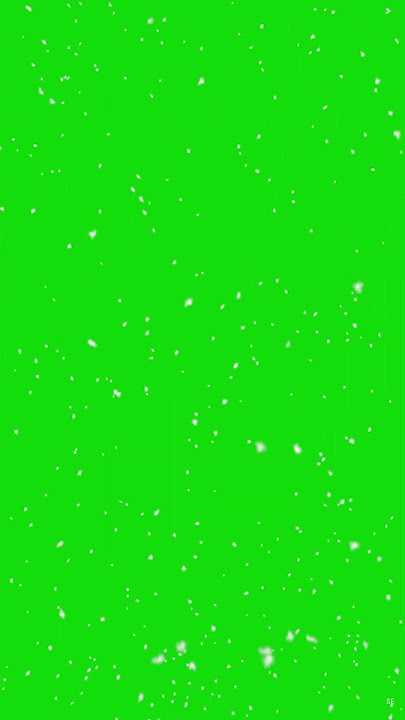 4k falling Snowflakes Green Screen Effect (Real Snow) #shortvideo