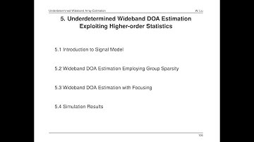 Tutorial: Underdetermined Wideband Direction of Arrival Estimation and Target Localization, Part III