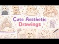 15+ cute easy aesthetic drawing ideas for sketchook you will love!!! It pinterest inspired doodle