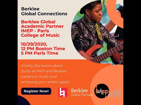 Global Connections: Berklee Global Academic Partner IMEP Paris College of Music