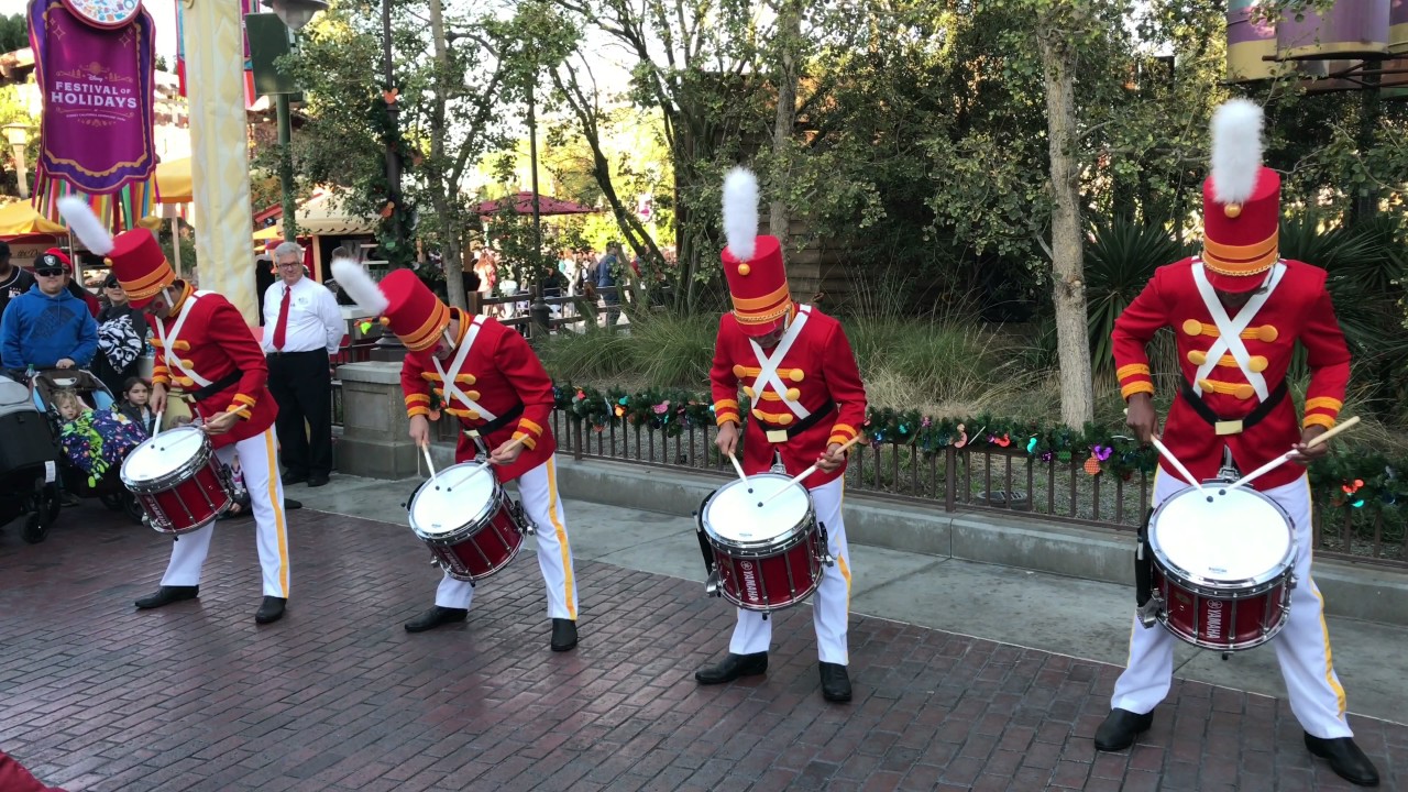 Toy Drummers At Disney California Adventure YouTube