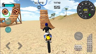 Motocross Beach Jumping 3D - Walkthrough Gameplay Android screenshot 5