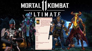 Mortal Kombat 11 - New Kombat Pack 3 Leak 11 Dlc Characters