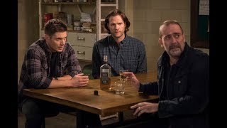 Supernatural 14X13 | John Winchester Family Reunion Scene |