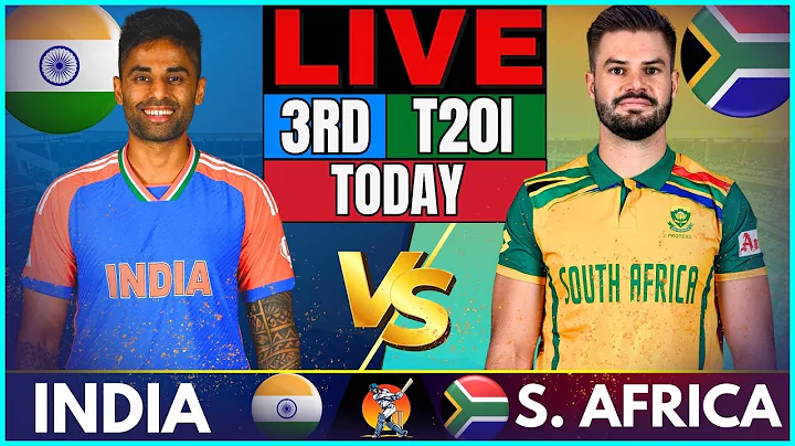 🔴 INDIA vs SOUTH AFRICA Live | IND vs SA 2nd T20I Live Match Today | Live Cricket Score & Commentary