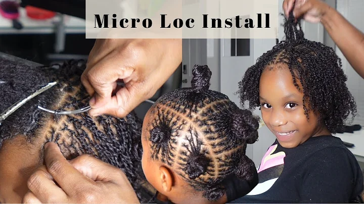 MICRO LOCS | DIY Micro Loc Installation for kids