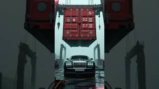 How Car Crush Under A Big Container