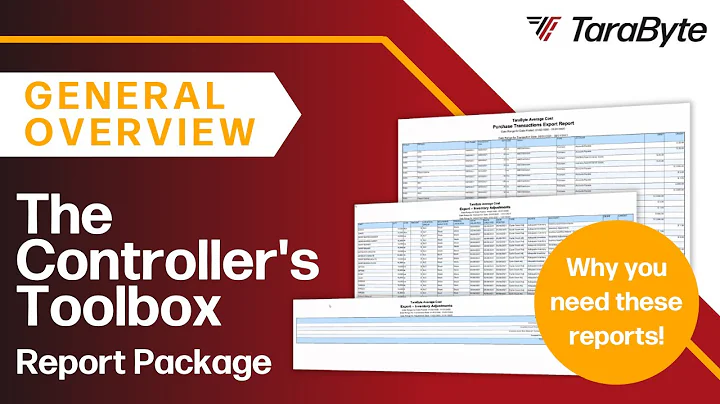 Why you need these 10 Reports for Fishbowl Inventory | The Controller's Toolbox Report Package