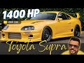 ÇOCUK DÜŞÜREN TOYOTA SUPRA | EGZOZ ile KARPUZ PATLATTIK!