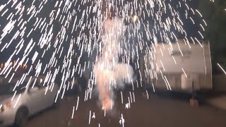 Firework Fail With A Salute Shell