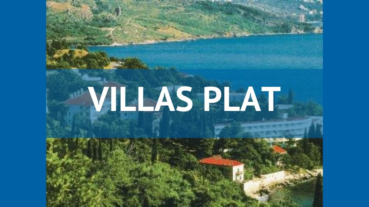 VILLAS PLAT 3* Хорватия Южная Далмация обзор – отель ВИЛЛАС ПЛАТ 3* Южная Далмация видео обзор