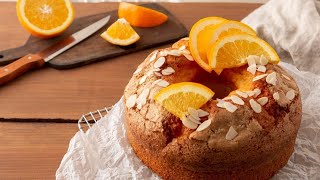 How To Make Famous tangerine cake recipe l cake narengi l طرز تهیه کیک نارنگی