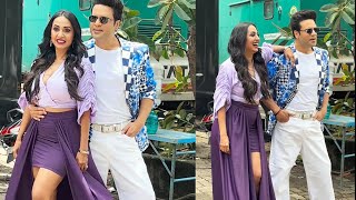 Krushna Abhishek Kashmira At Laughter Chefs Season 2 Set For Shoot Justcoolchill