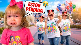 O PIOR aconteceu… ME PERDI na DISNEY! CADÊ? Pai Também Vloga