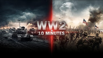 World War 2 in 10 Minutes | Complete Timeline Explained Simply