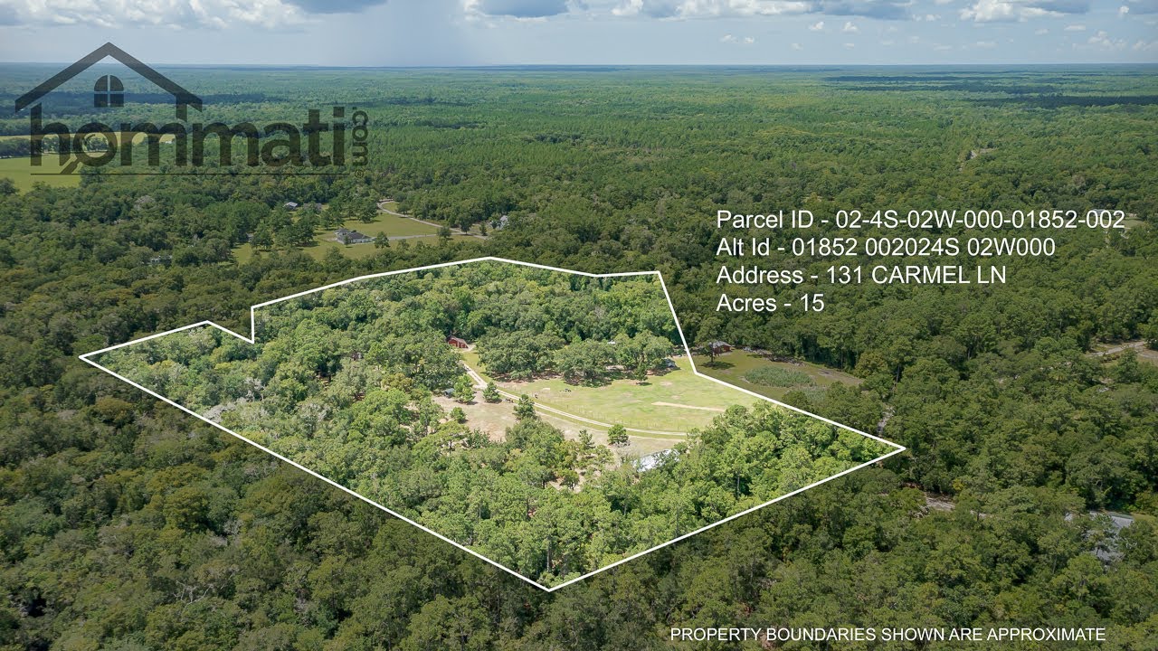 131 Carmel Ln, Crawfordville, FL 32327 Real Estate Aerial Video YouTube