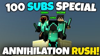 SPECIAL ZA 100 ODBĚRATELŮ | SG ANNI RUSH! /w @RizzRikCz, @ItzzCernokneznik, @Favenox a další...
