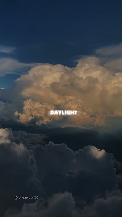 *Daylight - Maroon 5* #daylight #maroon5 #lyrics  #youtube #alightmotionedit #cloud