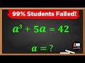 Germany | Can you solve this Math Olympiad Algebra Question | Math Olympiad Exam
