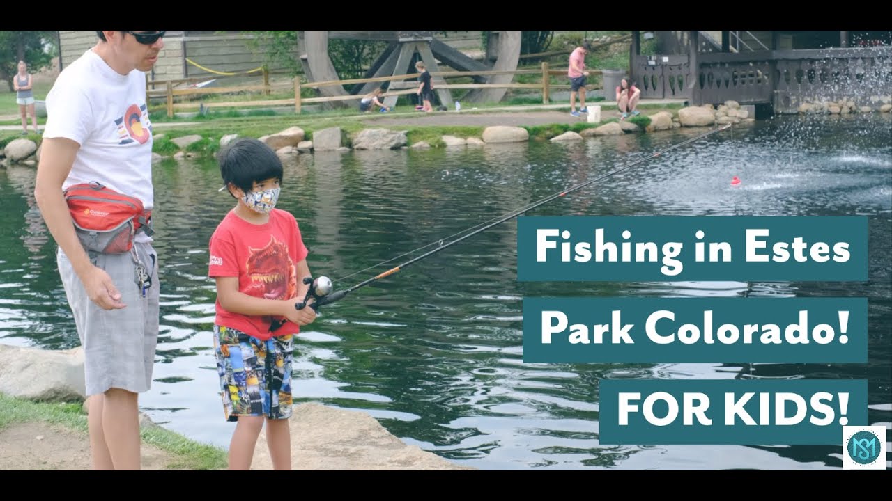 Best Fishing in Estes Park! Pond Fishing for kids! Estes Park Colorado