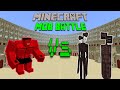 Red Hulk Vs Siren Heads - Minecraft Mob Battle