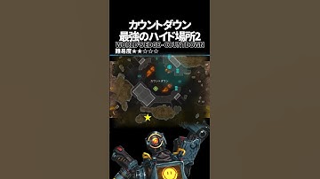 カウントダウンの最強ハイドポジ2 in ワールズエッジ【Apex Legends】