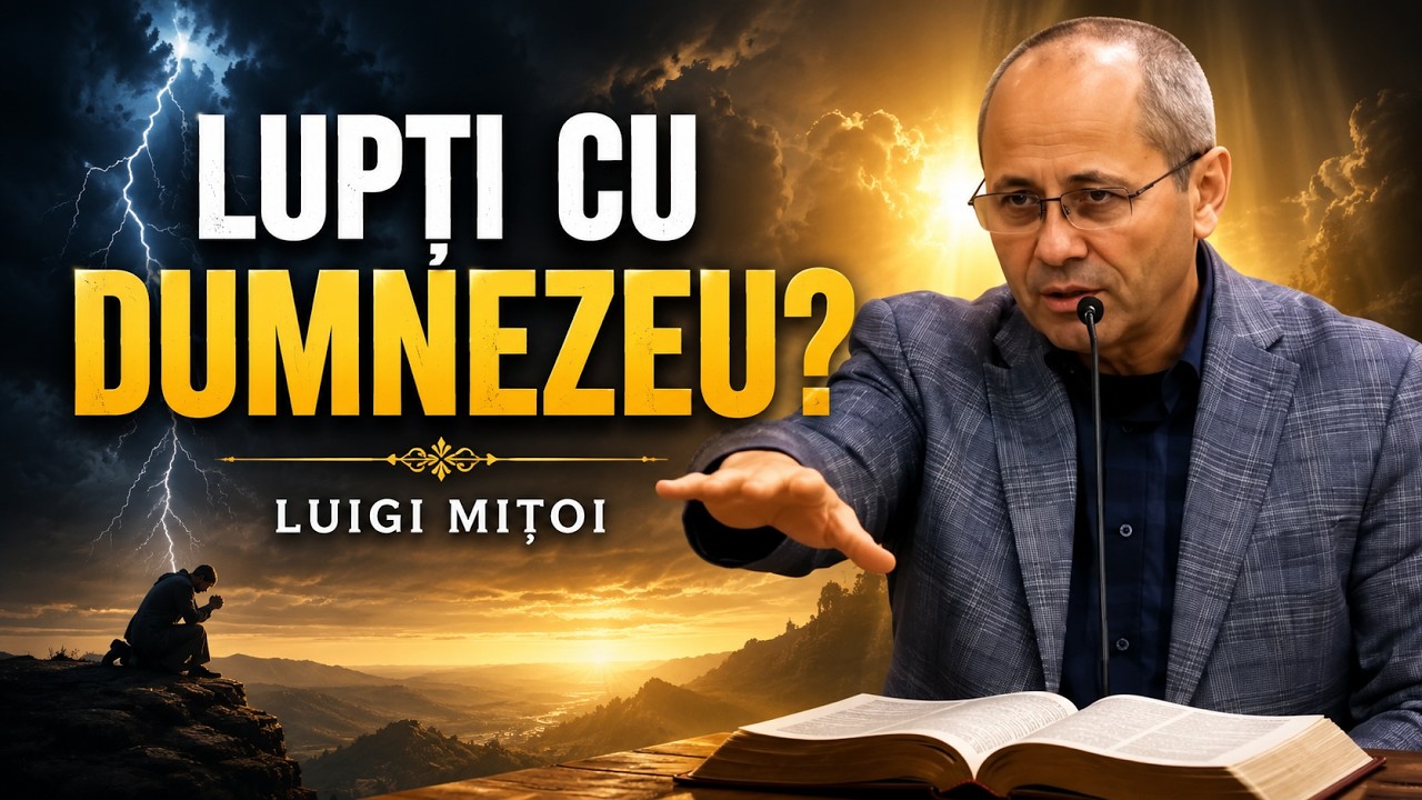 Luigi Mițoi - Lupți CU sau împotriva lui Dumnezeu? - predici biblice