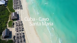 CUBA Cayo Santa Maria Playa Beach Coco 4K Drone Mavic pro 2