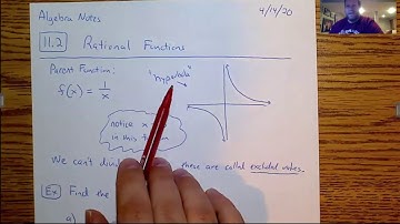 Algebra - 11.2 Notes - Rational Functions