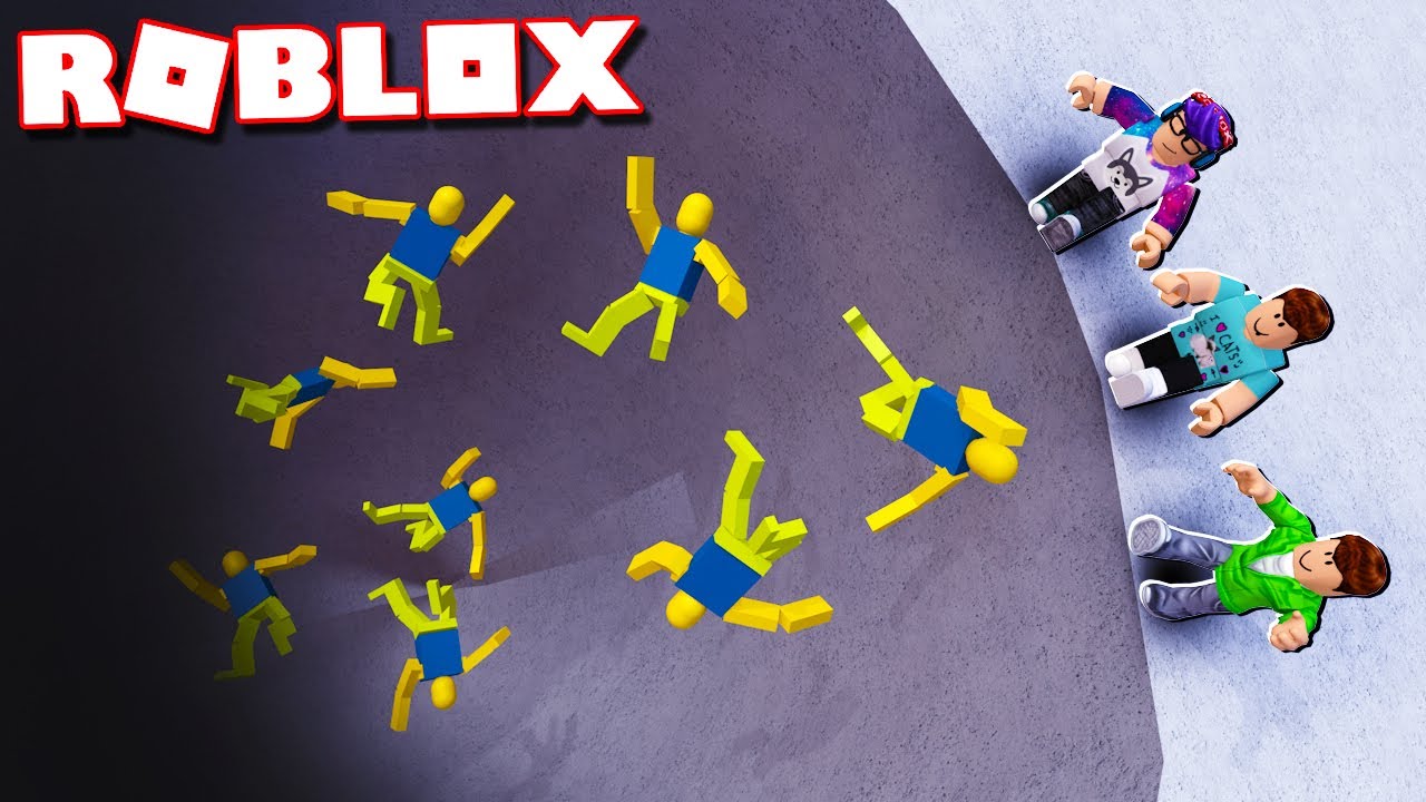 Roblox Adventures Push Noobs Into A Deadly Pit In Roblox - roblox adventures denis alex survive an army of roblox noobs noob invasion