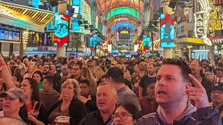 Wild Fremont Street on Halloween weekend with Spandex Nation!