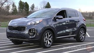 2017 Kia Sportage SX AWD Turbo Review: Sharp New SUV Test Drive!