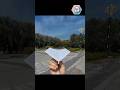 😍How to Make a Paper Plane Boomerang, returnable paper plane #shorts