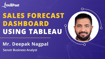 Building A Quarterly Sales Forecast Dashboard Using Tableau | Sales Forecast Dashboard Using Tableau