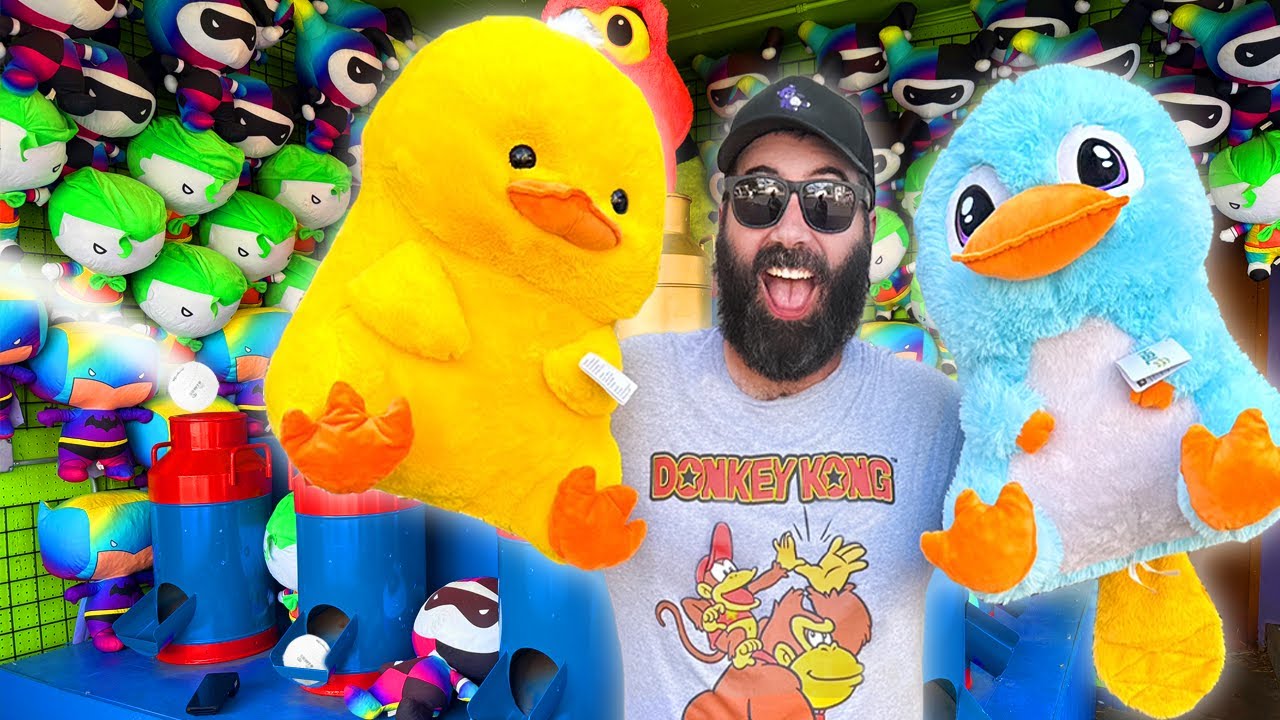 ПОСЛЕДНИЙ ДЕНЬ этой карнавальной игры в Six Flags!